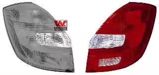 Ліхтар задн. пра. skoda fabia 10/1421 van wezel 7627932 VAN WEZEL