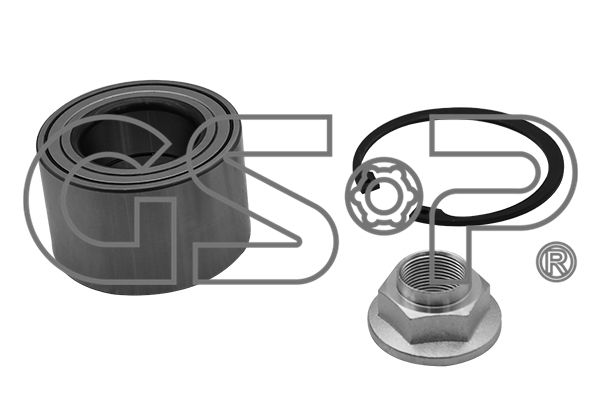 Łożysko zestaw naprawczy piasty tył GKX0034 GSP