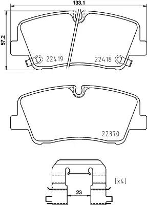 Klocki ham tyl 2241801 TEXTAR