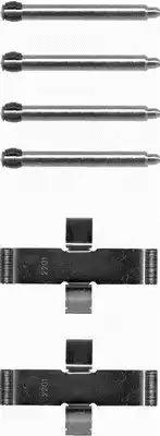 Комплект приладдя, накладка дискового гальма 82019200 TEXTAR