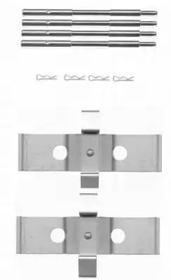 Комплект приладдя, накладка дискового гальма 82500700 TEXTAR