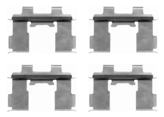 Комплект приладдя, накладка дискового гальма 82510000 TEXTAR