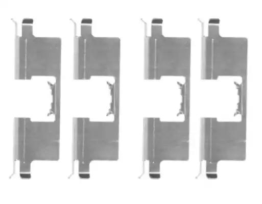 Комплект приладдя, накладка дискового гальма 82512500 TEXTAR