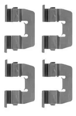 Комплект приладдя, накладка дискового гальма 82512700 TEXTAR