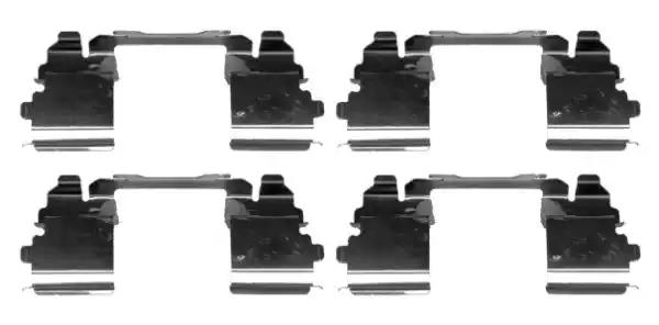 Комплект приладдя, накладка дискового гальма 82519900 TEXTAR