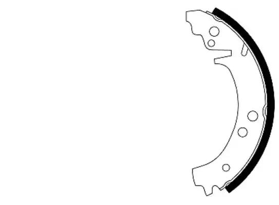 Комплект гальмівних колодок 91029100 TEXTAR