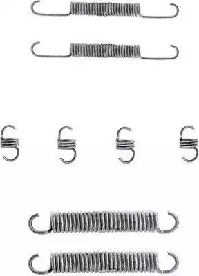 Комплект приладдя, гальмівна колодка 97005200 TEXTAR