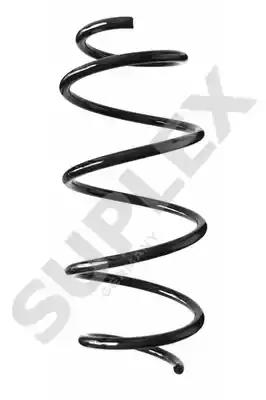 Suplex db пружина передняя l=377mm w204   красн./белый 19386 SUPLEX