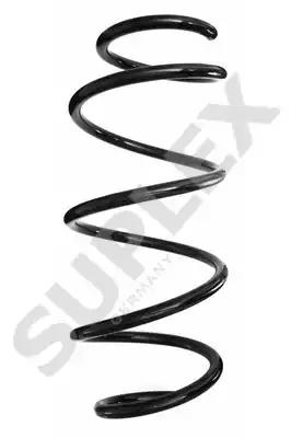 Suplex db пружина передняя l=391mm w204  желтый 19402 SUPLEX