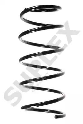 Suplex renault пружина передня l=422mm laguna i 93-  білий/коричн. 27076 SUPLEX
