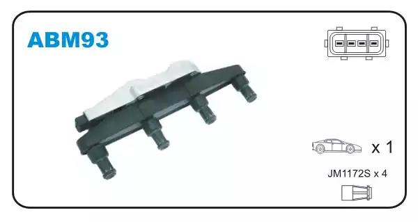 Котушка запалювання ABM93 JANMOR