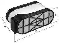 Воздушный фильтр CP33280 MANN FILTER