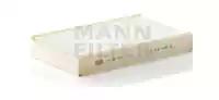 Фільтр салону ваз 2121 2123 1117-1119 вир-во mann CU26004 MANN FILTER