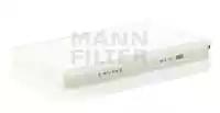 Фільтр салону на bmw 5 e60 e61 520d e60 e61 n47d20a CU3139 MANN FILTER