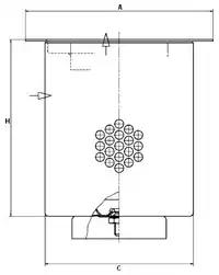 Фільтр, пневматичне обладнання LE9008 MANN FILTER