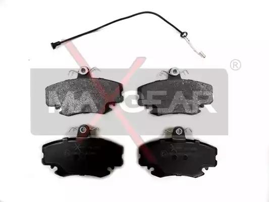 Комплект гальмівних накладок, дискове гальмо 190459 MAXGEAR