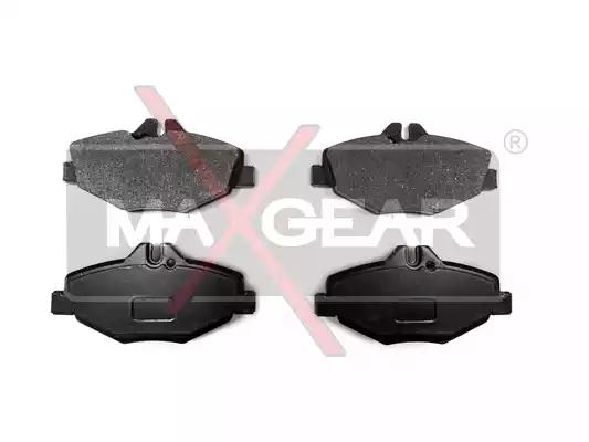 Комплект гальмівних накладок, дискове гальмо 190572 MAXGEAR