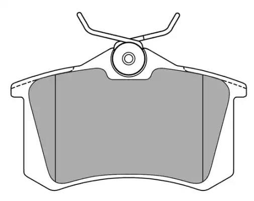 Колодки тормозные задние fremax fbp-0615 FBP0615 FREMAX