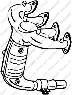 Каталізатор 090002 BOSAL