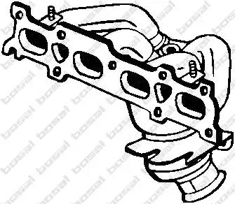 Каталізатор 090134 BOSAL