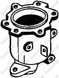 Каталізатор 090139 BOSAL