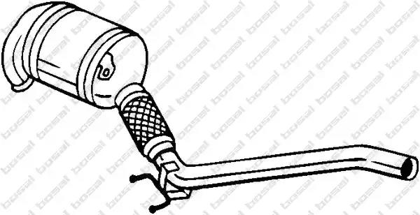 Каталізатор 090555 BOSAL