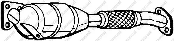 Каталізатор 090637 BOSAL