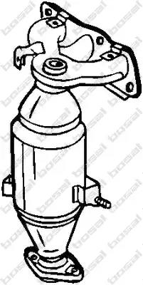 Каталізатор 090702 BOSAL