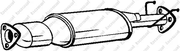 Протисажний/пиловий фільтр, система відведення вг 095226 BOSAL