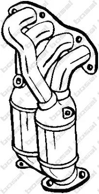 Каталізатор 099842 BOSAL