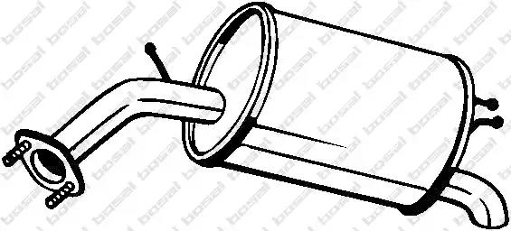 Глушник 128007 BOSAL