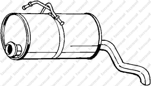 Глушник 135001 BOSAL