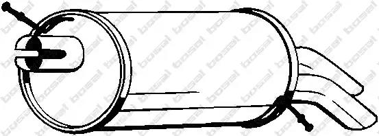 Глушник 154317 BOSAL