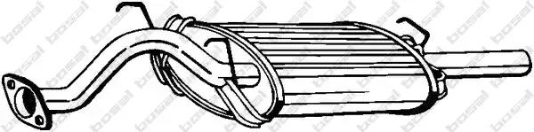 Глушник 163157 BOSAL