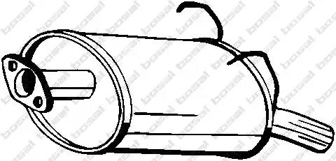 Глушник 163197 BOSAL