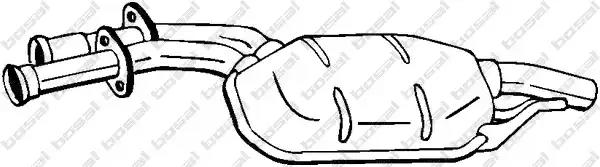 Проміжний глушник 175005 BOSAL