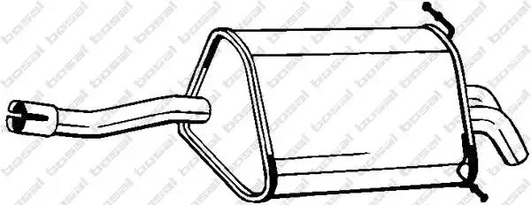 Глушник 175035 BOSAL