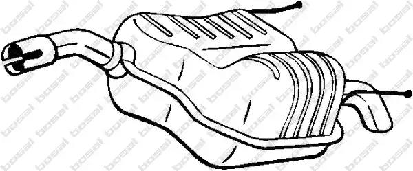 Глушник 185007 BOSAL