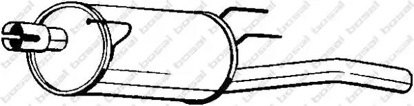 Глушник 185637 BOSAL