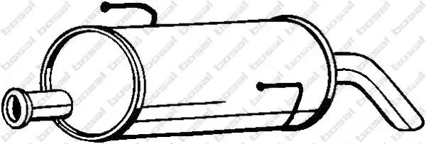 Глушник 190017 BOSAL