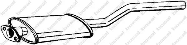 Додатковий глушник 200363 BOSAL