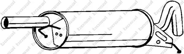 Глушник 233117 BOSAL