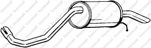 Глушник 233419 BOSAL