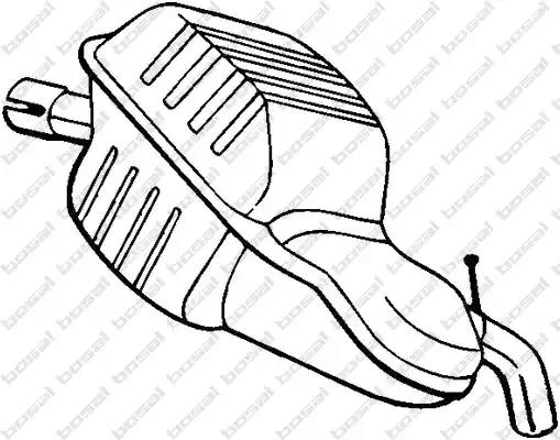 Глушник 235143 BOSAL