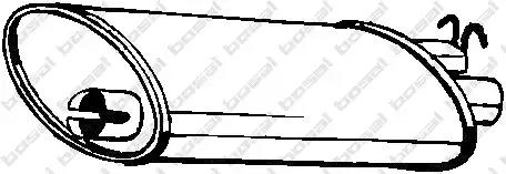 Глушник 235945 BOSAL