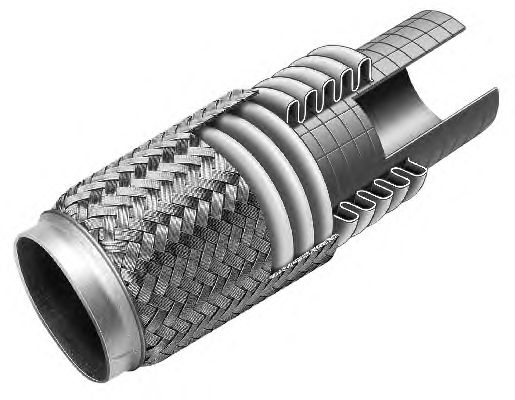 Гнучка труба, система відведення вг 265561 BOSAL