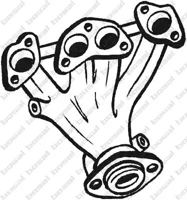 Вихлопна труба 271001 BOSAL