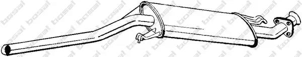 Проміжний глушник 281101 BOSAL