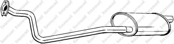 Додатковий глушник 282379 BOSAL