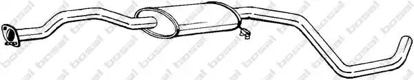 Проміжний глушник 285847 BOSAL